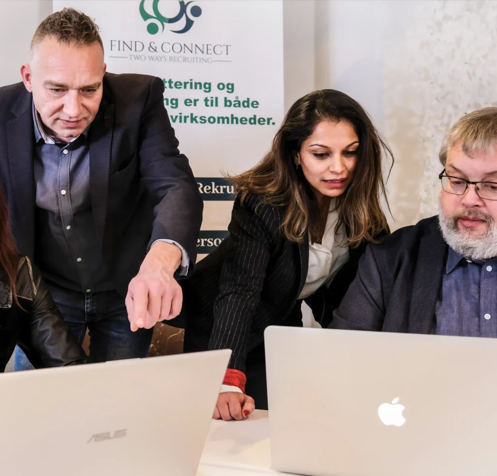Teamet Find & Connect, HR og Rekrutteringsproces